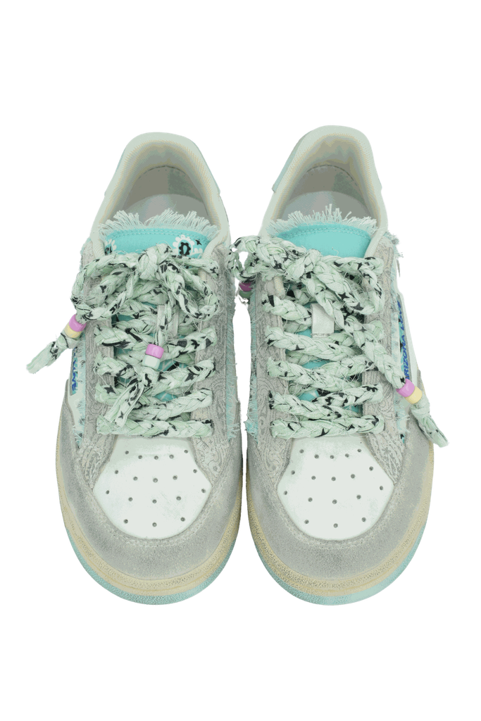 ARIZONA LOVE - BASKETS "AQUA" BLEUES ET GRISES