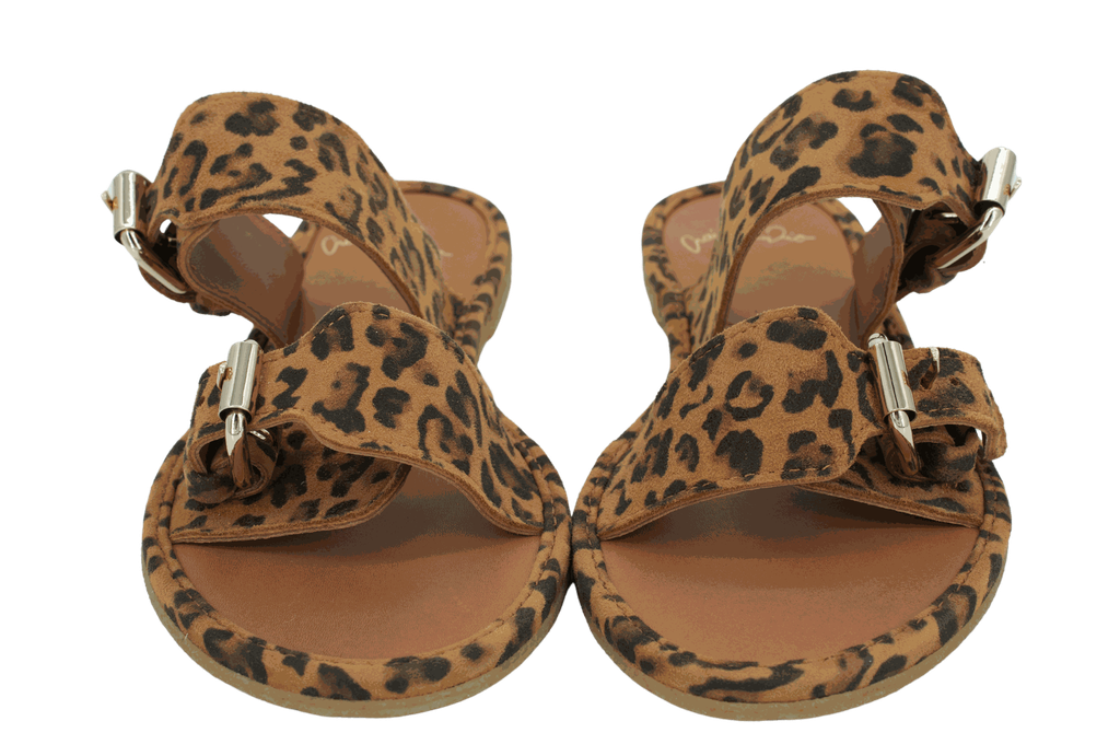 CRAIE STUDIO - SANDALES EN CUIR LÉOPARD « BYRON »