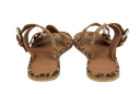 CRAIE STUDIO - SANDALES EN CUIR LÉOPARD « BYRON »
