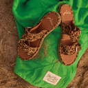 CRAIE STUDIO - SANDALES EN CUIR LÉOPARD « BYRON »