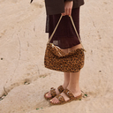 CRAIE STUDIO - SANDALES EN CUIR LÉOPARD « BYRON »