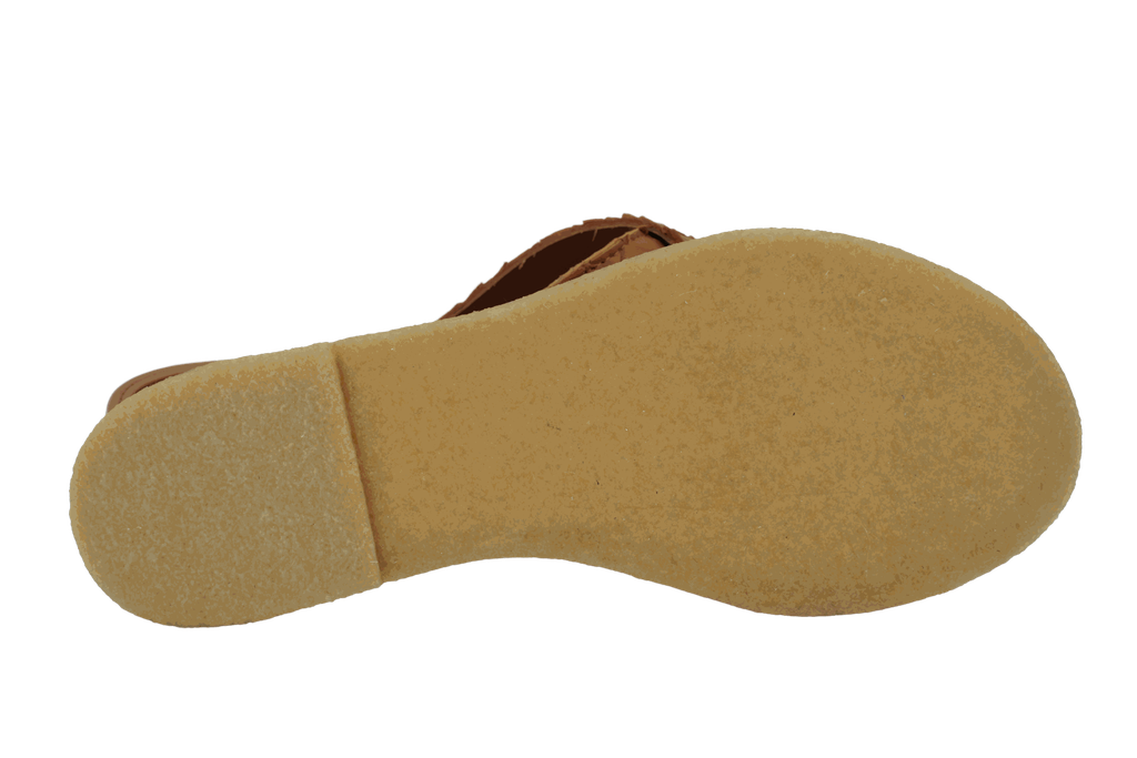 CRAIE STUDIO - SANDALES « INFINITI » COGNACS