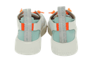 CRICKIT - BASKETS "MAURA" VERTES MENTHES, LACETS ORANGES FLUOS