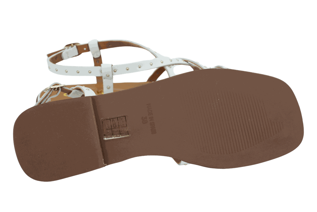 CTWLK - SANDALES "VELVET" BLANCHES