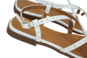 CTWLK - SANDALES "VELVET" BLANCHES