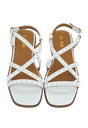 CTWLK - SANDALES "VELVET" BLANCHES