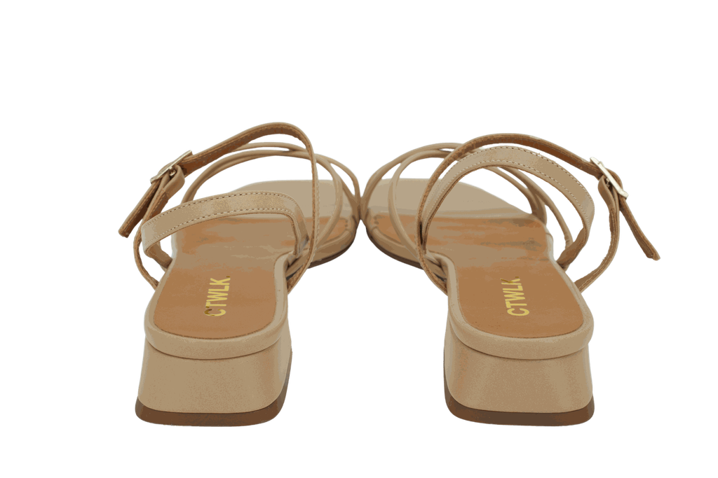 CTWLK - SANDALES "VATESSA" BEIGES