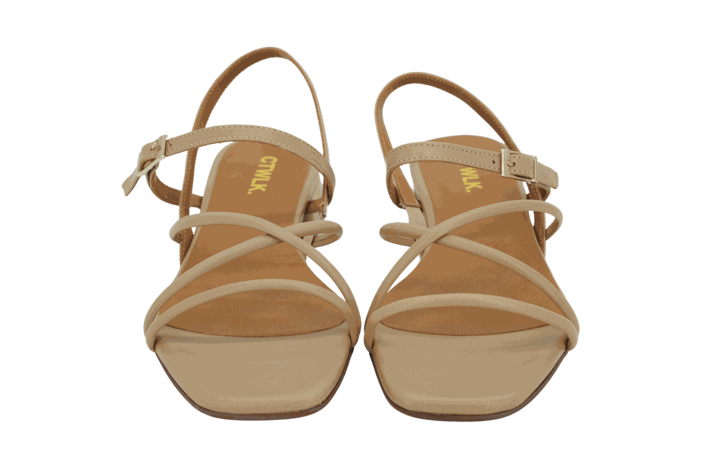 CTWLK - SANDALES "VATESSA" BEIGES