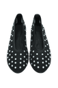 TORAL - BALLERINES "SYBILLA" MESH NOIRES À STUDS