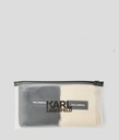 KARL LAGERFELD - CHAUSSETTES "K/ESSENTIAL" NOIRES ET BEIGES