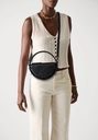 KARL LAGERFELD - SAC "K/SIGNATURE" ROND NOIR