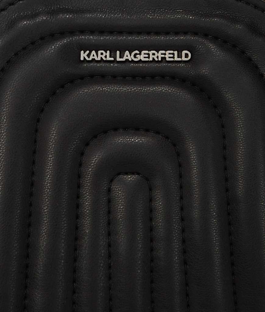 KARL LAGERFELD - TOTE BAG "K/WELLEN" NOIR