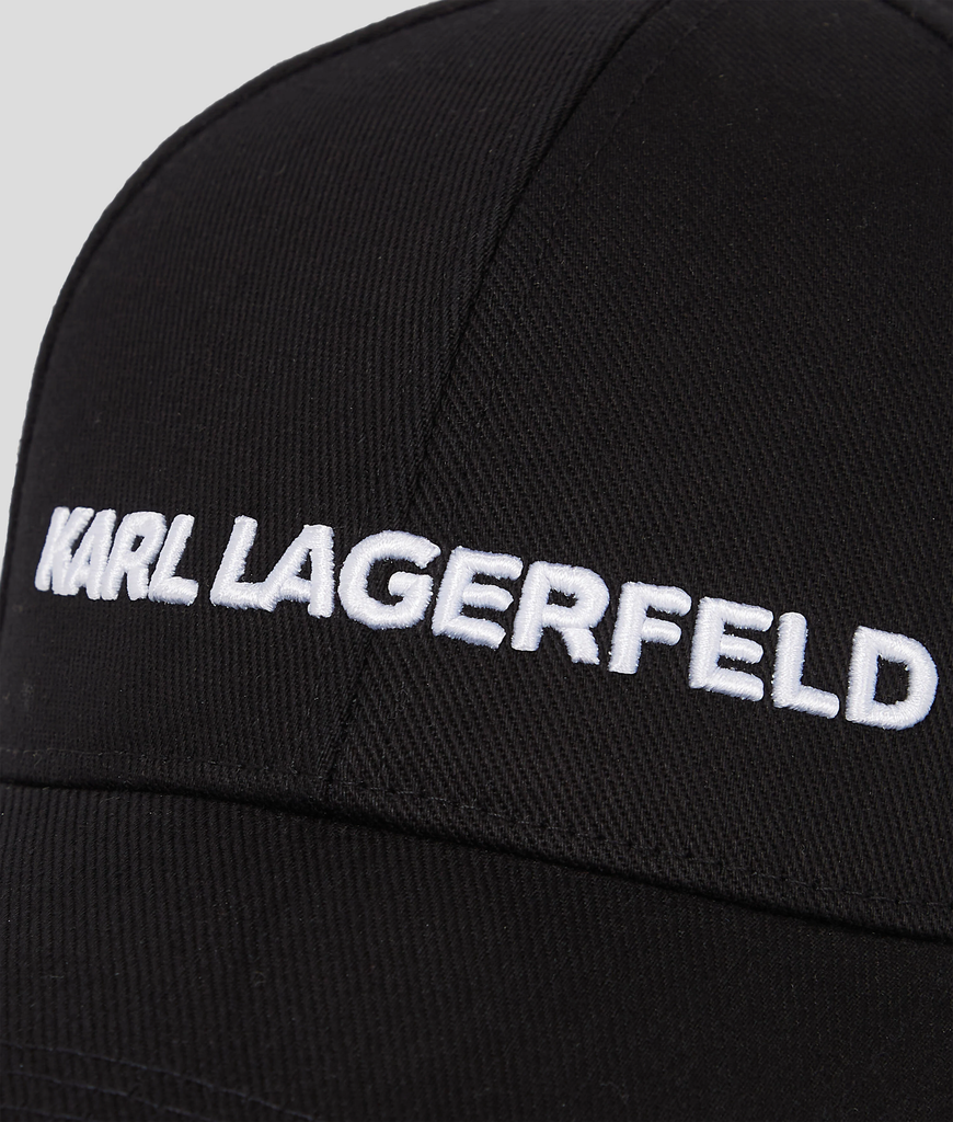 KARL LAGERFELD - CASQUETTE NOIRE "K/ESSENTIAL"