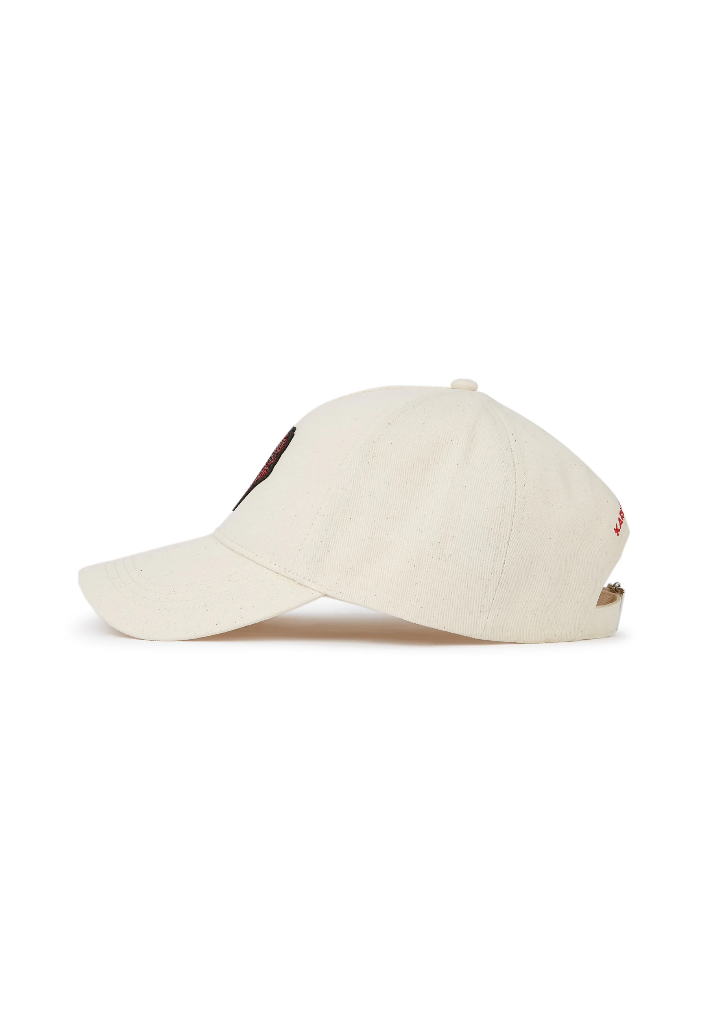 KARL LAGERFELD - CASQUETTE "K/HEART" BEIGE