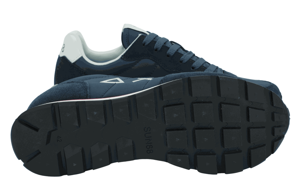 SUN68 - BASKETS "TOM SOLID" BLEUES MARINES