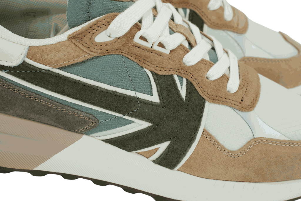 KAOTIKO - BASKETS "VANCOUVER TECH" BRUNES ET VERTES MENTHES