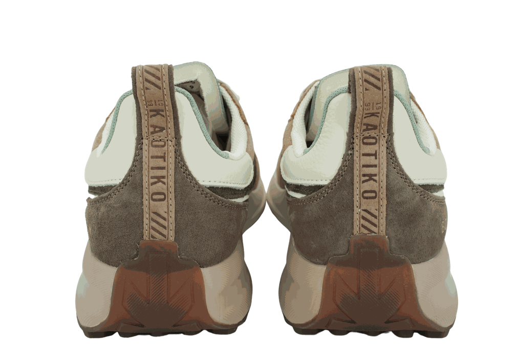 KAOTIKO - BASKETS "VANCOUVER TECH" BRUNES ET VERTES MENTHES