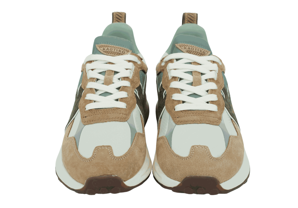 KAOTIKO - BASKETS "VANCOUVER TECH" BRUNES ET VERTES MENTHES