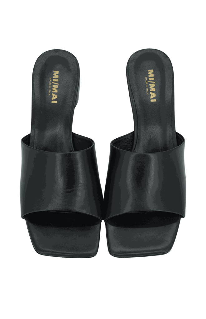MI/MAI - MULES "GEMMA" NOIRES