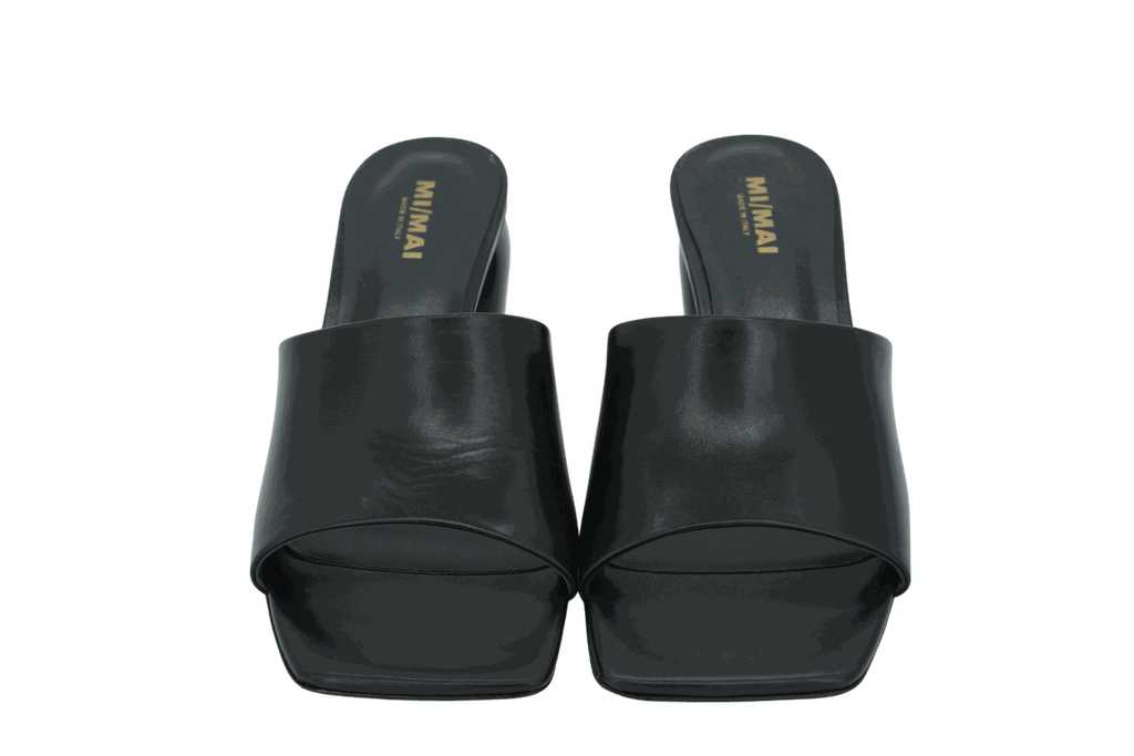 MI/MAI - MULES "GEMMA" NOIRES