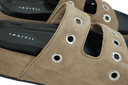 INUIKII - SANDALES BEIGES À STUDS