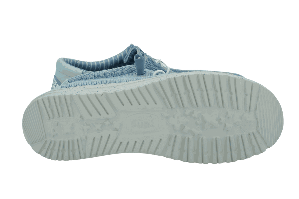 HEY DUDE - MOCASSINS "WALLY STRETCH SOX" BLEUS