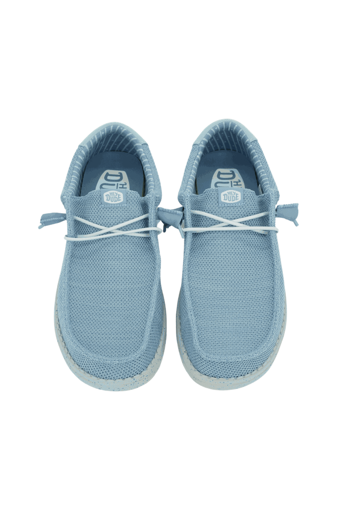 HEY DUDE - MOCASSINS "WALLY STRETCH SOX" BLEUS