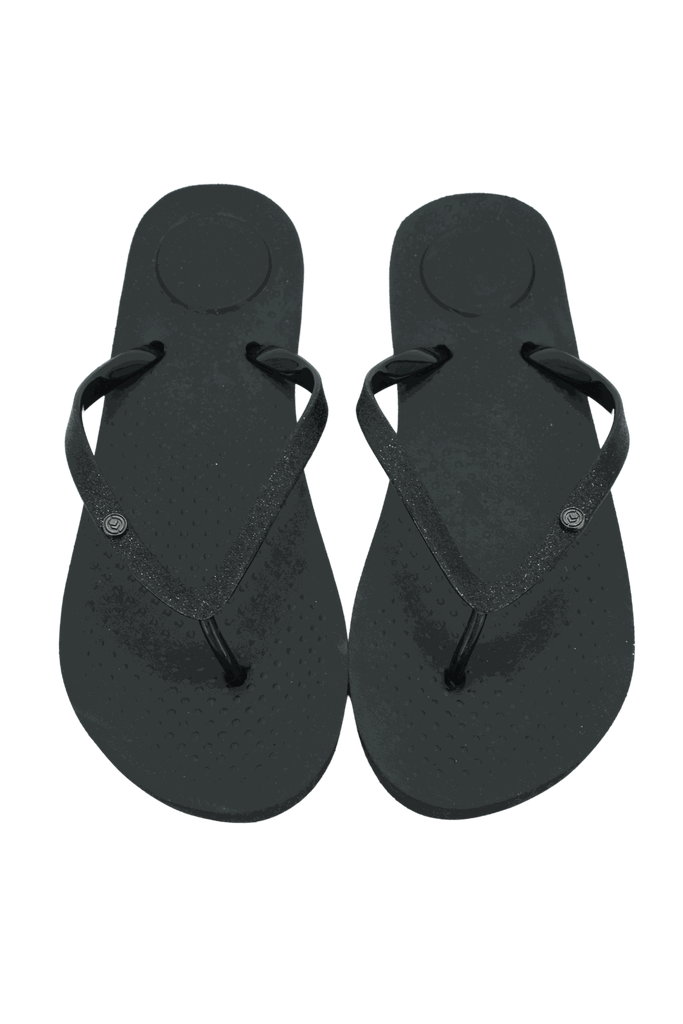 ISOTONER - TONGS "EVERYWEAR" NOIRES