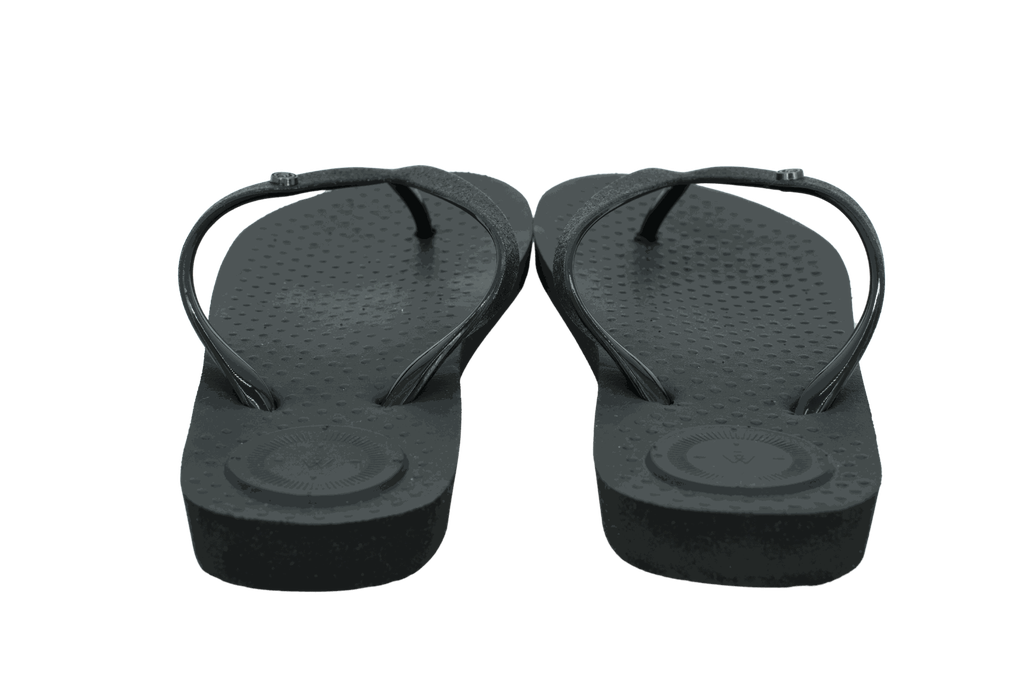 ISOTONER - TONGS "EVERYWEAR" NOIRES