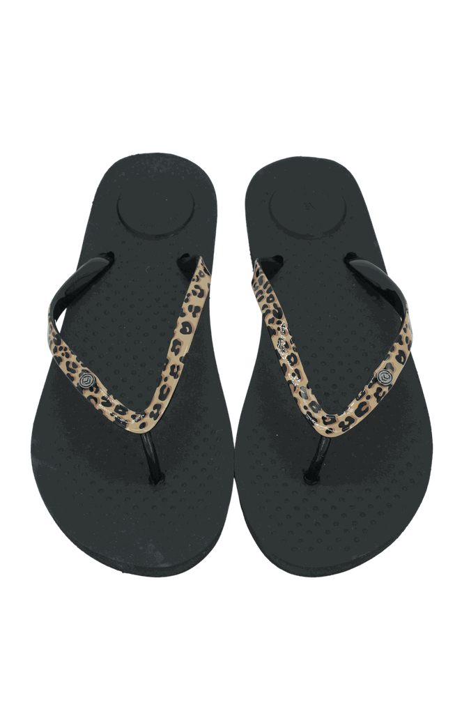 ISOTONER - TONGS "EVERYWEAR" LÉOPARDS