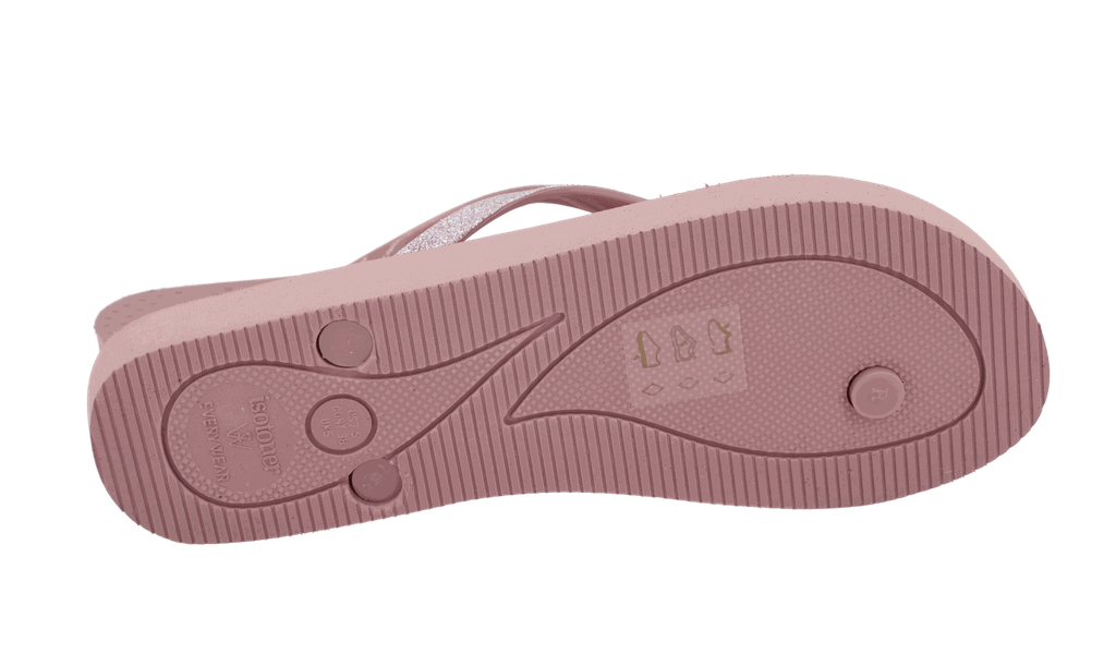ISOTONER - TONGS "EVERYWEAR" ROSES
