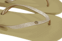 ISOTONER - TONGS "EVERYWEAR" DORÉES