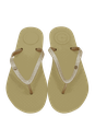 ISOTONER - TONGS "EVERYWEAR" DORÉES