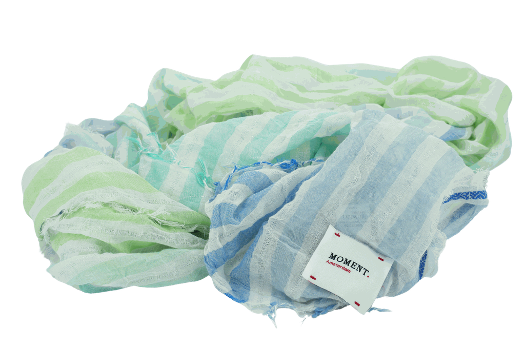 MOMENT - FOULARD KIWI GREEN