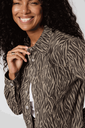 KAFFE - VESTE "KALEONDRA" BEIGE ANIMAL
