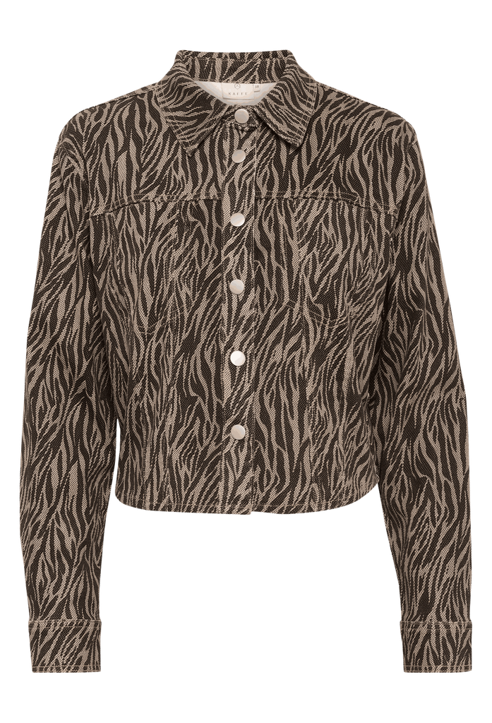 KAFFE - VESTE "KALEONDRA" BEIGE ANIMAL