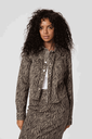 KAFFE - VESTE "KALEONDRA" BEIGE ANIMAL