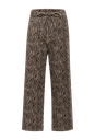 KAFFE - PANTALON "KALEONDRA" BEIGE ANIMAL