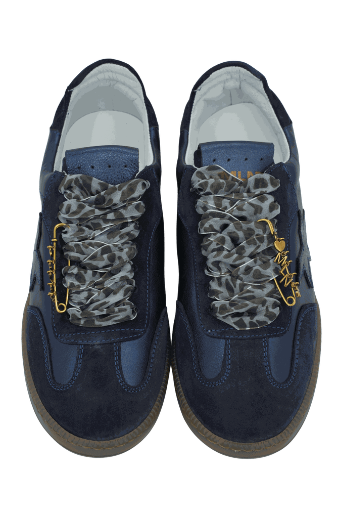 MÉLINÉ - BASKETS "OSIRIDE" BLEUES MARINES