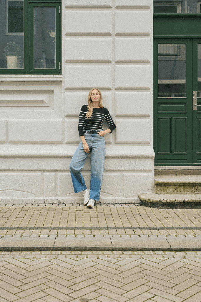 KAFFE - JEANS " KAMIALA" BLEU