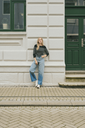 KAFFE - JEANS " KAMIALA" BLEU