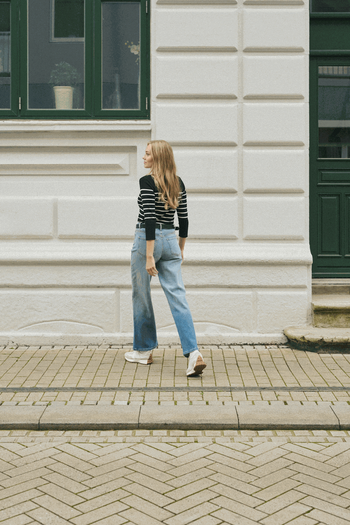 KAFFE - JEANS " KAMIALA" BLEU