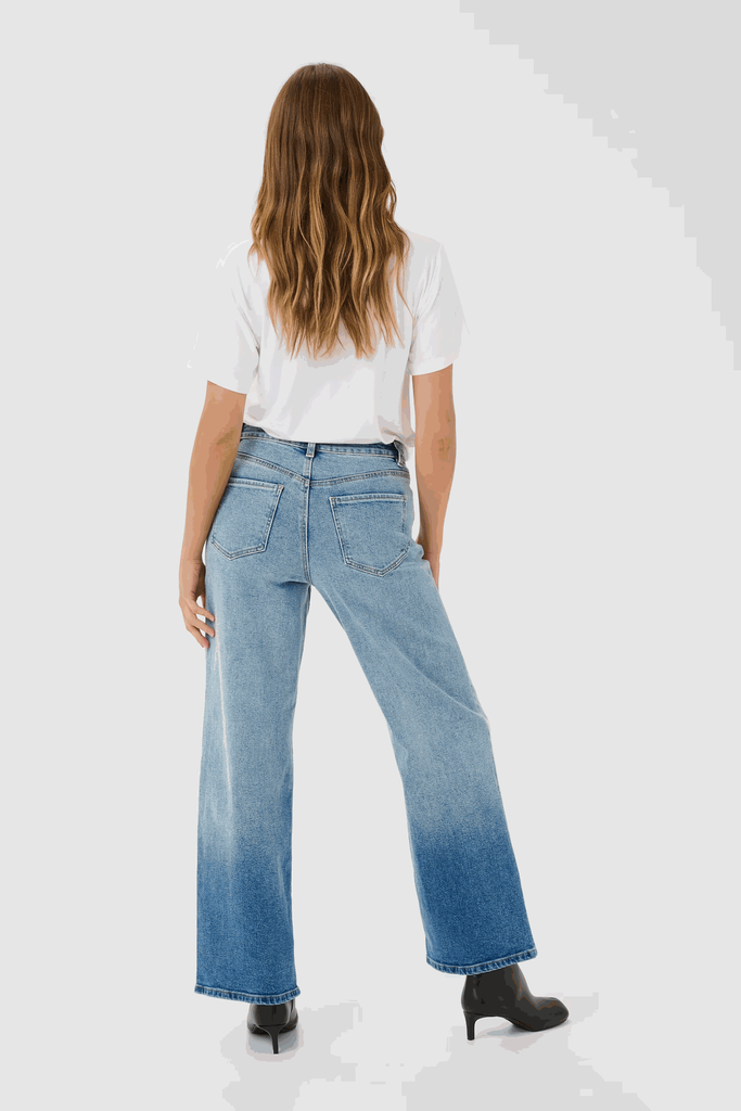 KAFFE - JEANS " KAMIALA" BLEU