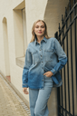 KAFFE - CHEMISE EN JEANS " KAMIALA" BLEU