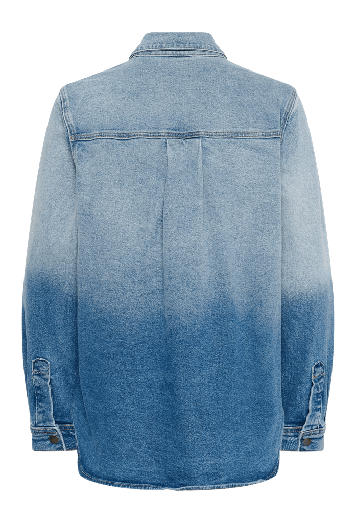 KAFFE - CHEMISE EN JEANS " KAMIALA" BLEU
