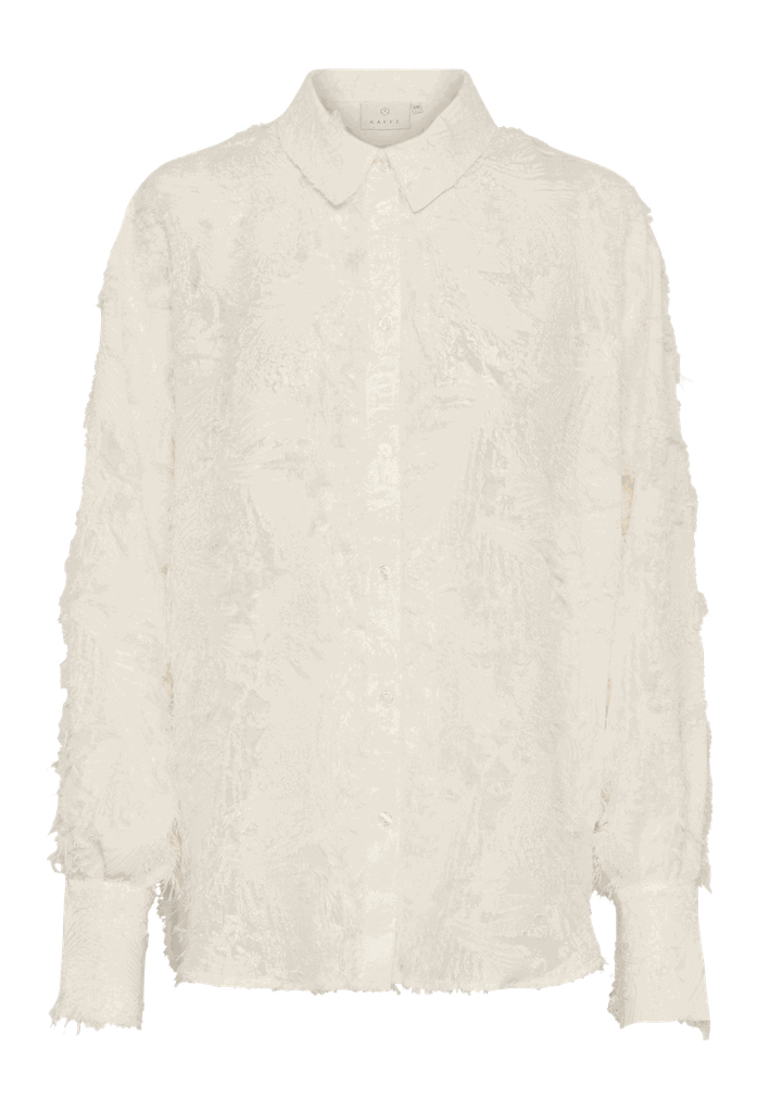 KAFFE - BLOUSE "KAPARIVA" BLANC CASSÉ