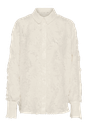 KAFFE - BLOUSE "KAPARIVA" BLANC CASSÉ