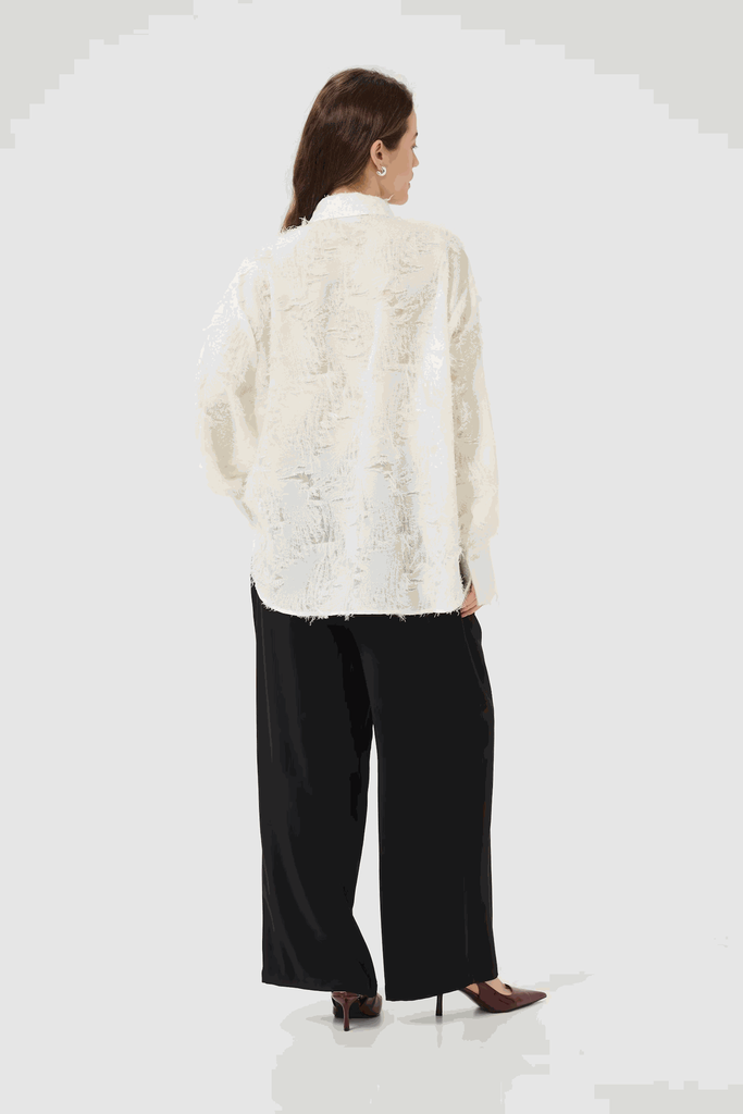 KAFFE - BLOUSE "KAPARIVA" BLANC CASSÉ