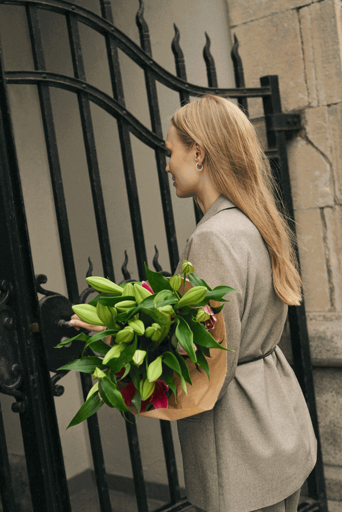 KAFFE - BLAZER "KATILLA" BEIGE