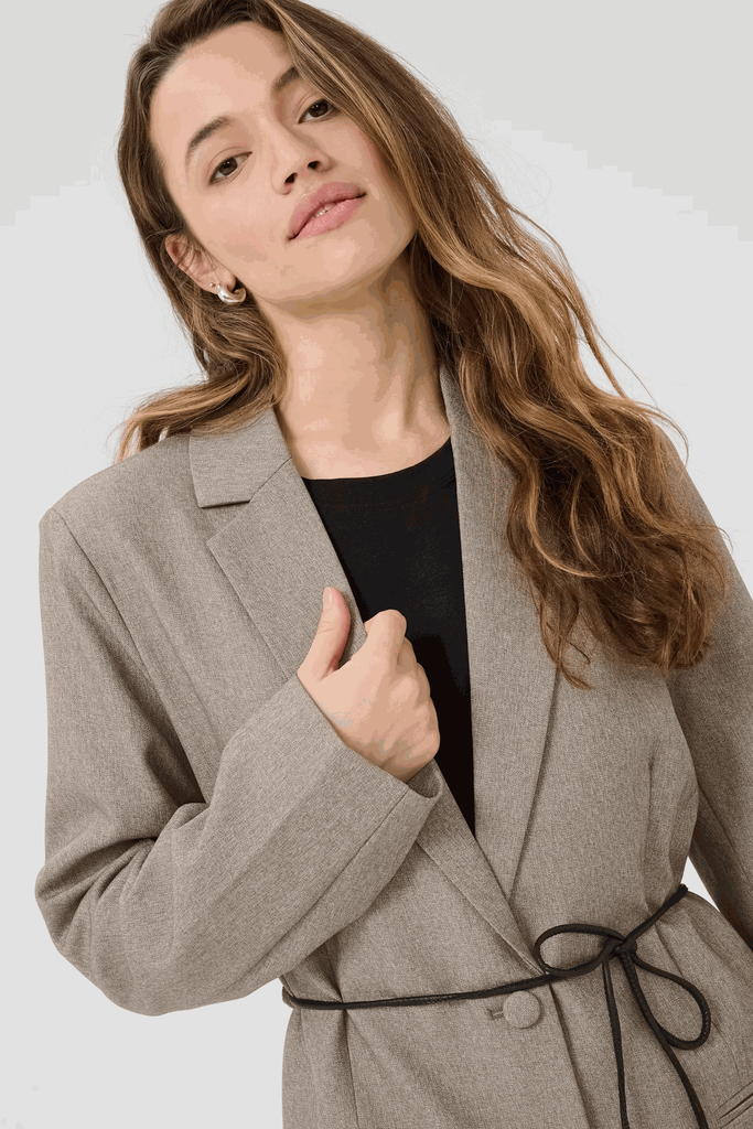 KAFFE - BLAZER "KATILLA" BEIGE